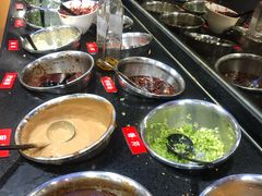 自助调料区-潮汕美牛肉丸火锅店(天宁寺店)