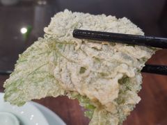 椒盐桑叶-天台徐家小吃