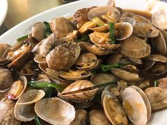 姜葱炒花甲-明记海鲜大排档(巽寮湾店)