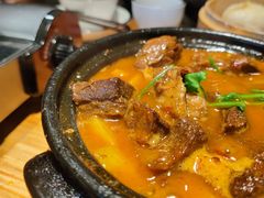 土豆煨牛肉（红汤）-陶德砂锅(蜀汉路店)