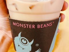 怪兽拿铁咖啡-MonsterBeans怪兽咖啡(东财店)