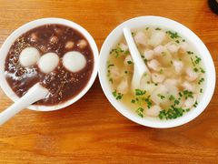 芝麻汤圆赤豆糊-吴家馄饨