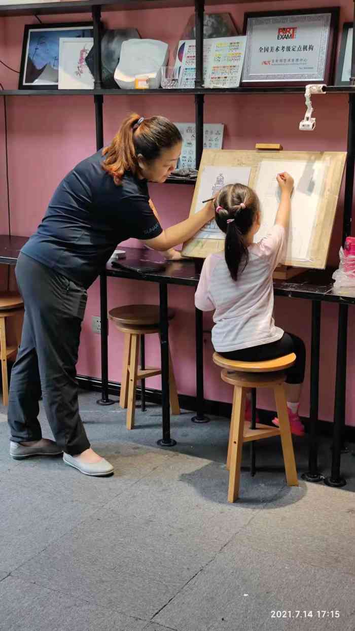 天光画室(崇文店)-"第二次来画室了,虽然没有正式学习,不过十.