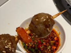 烤牛肉丸-左庭右院鲜牛肉火锅(金山万达店)