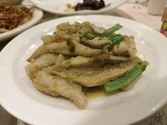 雪菜炒黄鱼脯-顺风海鲜港(金玉兰店)