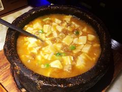 石锅鸡汤豆腐-绿茶餐厅(乐峰广场店)