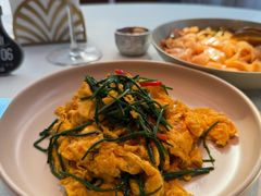 沙葱炒土鸡蛋-龟兹KUCINA·新疆菜(前滩L+PLAZA店)