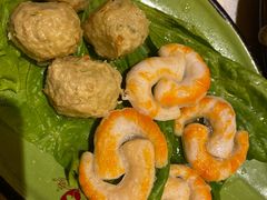 素虾仁丸子拼-素渡·一茶一素素食馆(新疆店)