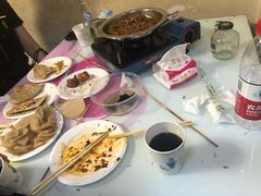 -老红桥炸灌肠牛肚锅烧烤(定福庄店)