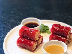 红米脆皮鲜虾肠-蝴蝶里·粤菜·点心(滨江龙湖店)