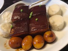 嘉府溏心鸽蛋红烧肉-上海苏宁宝丽嘉酒店·嘉府壹号中餐厅