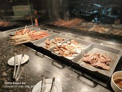 自助取餐区-赛瑞喜来登大酒店-盛宴自助餐厅