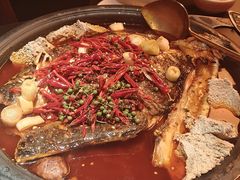 -探鱼·鲜青椒爽麻烤鱼(宝安大仟里店)