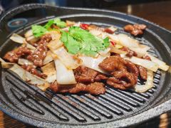 葱爆牛肉-粗茶淡饭·隐庐私厨(东亭店)