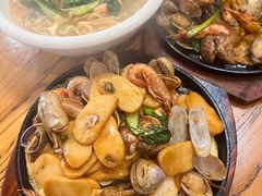 铁板海鲜年糕-逸香海鲜面疙瘩(嵊泗店)