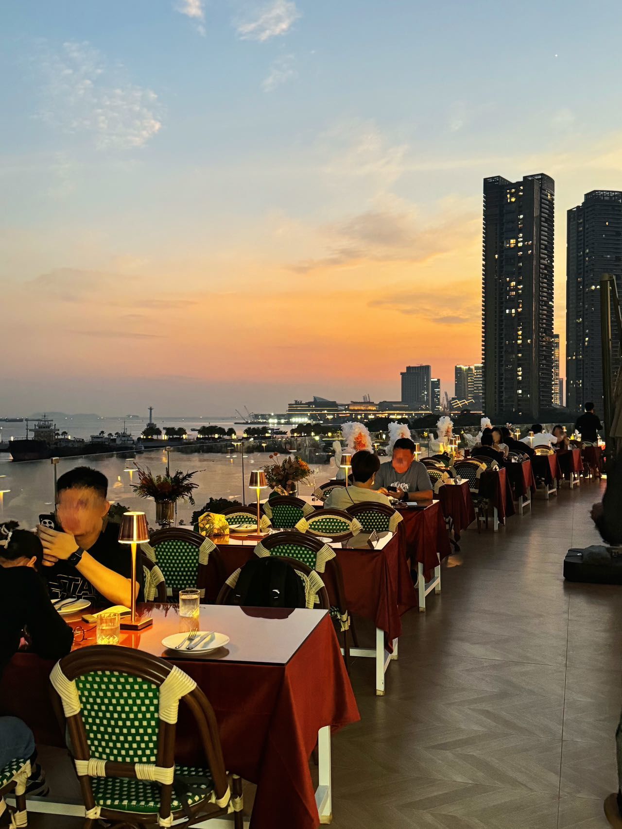 深圳海边看日落