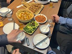 -老红桥炸灌肠牛肚锅烧烤(定福庄店)