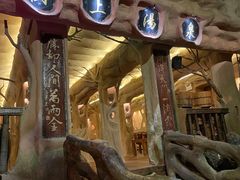 -天门沟九州驿站树上汤泉