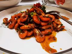 油爆河虾-上海老饭店(北京分店)