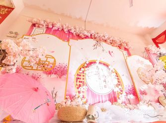 小成本新中式婚礼 传统复古中式与清雅娴静的碰撞