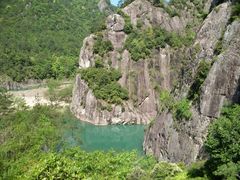 -楠溪江石桅岩