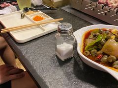 -長壹旋转烤吧 农家鸡火锅