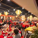 天冷就是要吃火锅，没想到东来顺中午就爆满