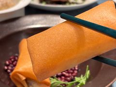 韭黄软兜空气春卷-扬州香格里拉·香宫中餐厅