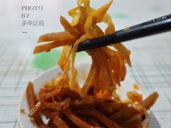咸菜-付记豆花泡馍