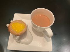 餐后葡挞配奶茶-8餐厅(新葡京酒店)