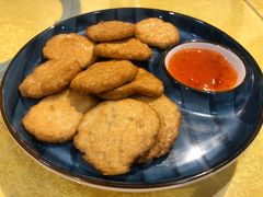 香煎墨鱼饼-天宝食坊·啫啫煲大排档(西华路店)