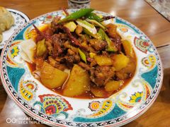 两人新疆沙湾大盘鸡-巴依老爷新疆美食(望京小街店)