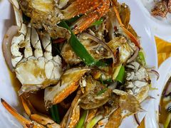 姜葱炒花蟹-板桥海鲜广场(文明东店)