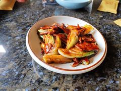 菜梗炒猪肝-菲乐餐厅(三十年经营·湖滨路店)