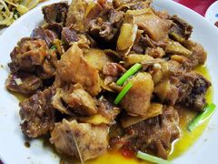 红烧农家土鸡-寒岩夕照农家乐