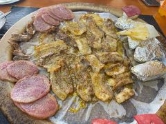 -老姐石板烧烤+铜炭火锅(总店)