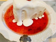 漫画草莓瀑布芝士-LA JOLLA 墨西哥餐厅(学院路店)