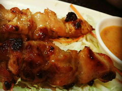 沙爹鸡肉串-金兰花泰国菜馆