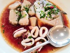 古法葱油小鲳鱼拼水潺-瓯越·海鲜·瓯味一品(IM长宁国际店)