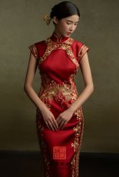 -藤薰定制中式嫁衣礼服旗袍店