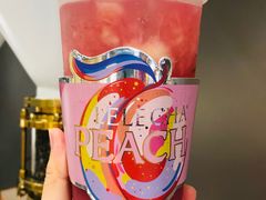 手捣桃子乌龙茶-LELECHA乐乐茶(新街口大洋店)