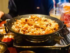 铁板章鱼五花肉-春熙台韩国料理·章鱼肥牛(西丽店)