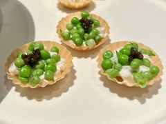 鱼子酱椒麻雪白带子-柿合缘新京菜(国金中心商场店)