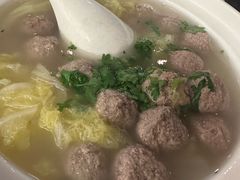 白菜粉丝汆丸子-南门小馆·清真(国贸商城店)
