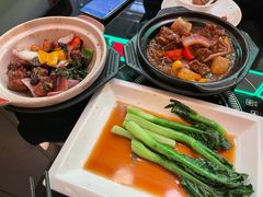 白灼广东芥蓝-玉兰苑一等茶餐厅