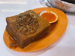 卤豆腐-长城砂煲田鸡粥