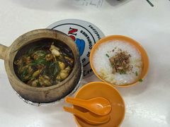 -长城砂煲田鸡粥
