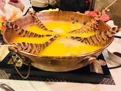 -鲜入围煮花胶鸡海鲜火锅