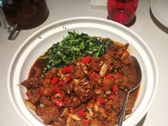 莲花血鸭拌雪菜-千百味红餐厅·江西菜(绿地双子塔店)