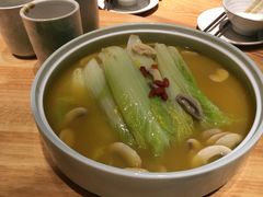 金汤蘑菇娃娃菜-竹里馆·淮扬菜·功夫茶(老门东店)